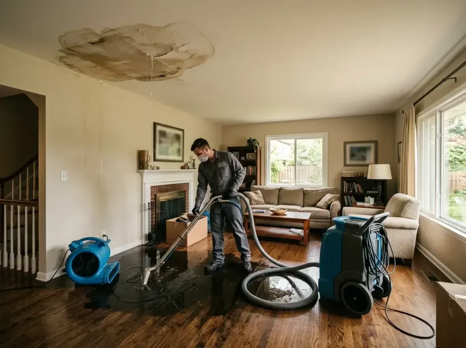 attic-pipe-burst-ceiling-drip-008 — frequently asked questions, Water Damage Restoration & Carpet Care in Falcon Heights, MN